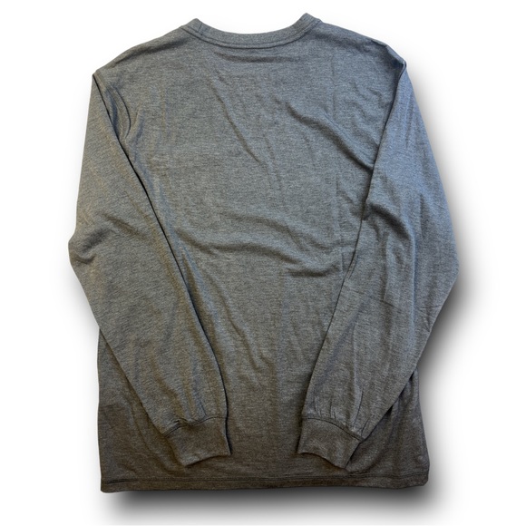 Great Lakes ecoBreeze Long Sleeve Pocket Tee Gray R80 - Picture 4 of 4